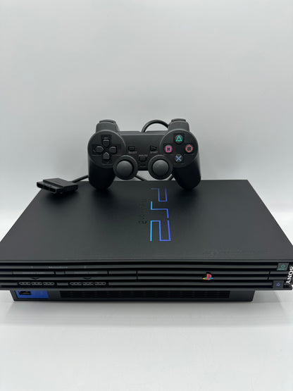PlayStation 2 Fat - Retro Starter Paket inkl. Controller, Strom-  Bildkabel