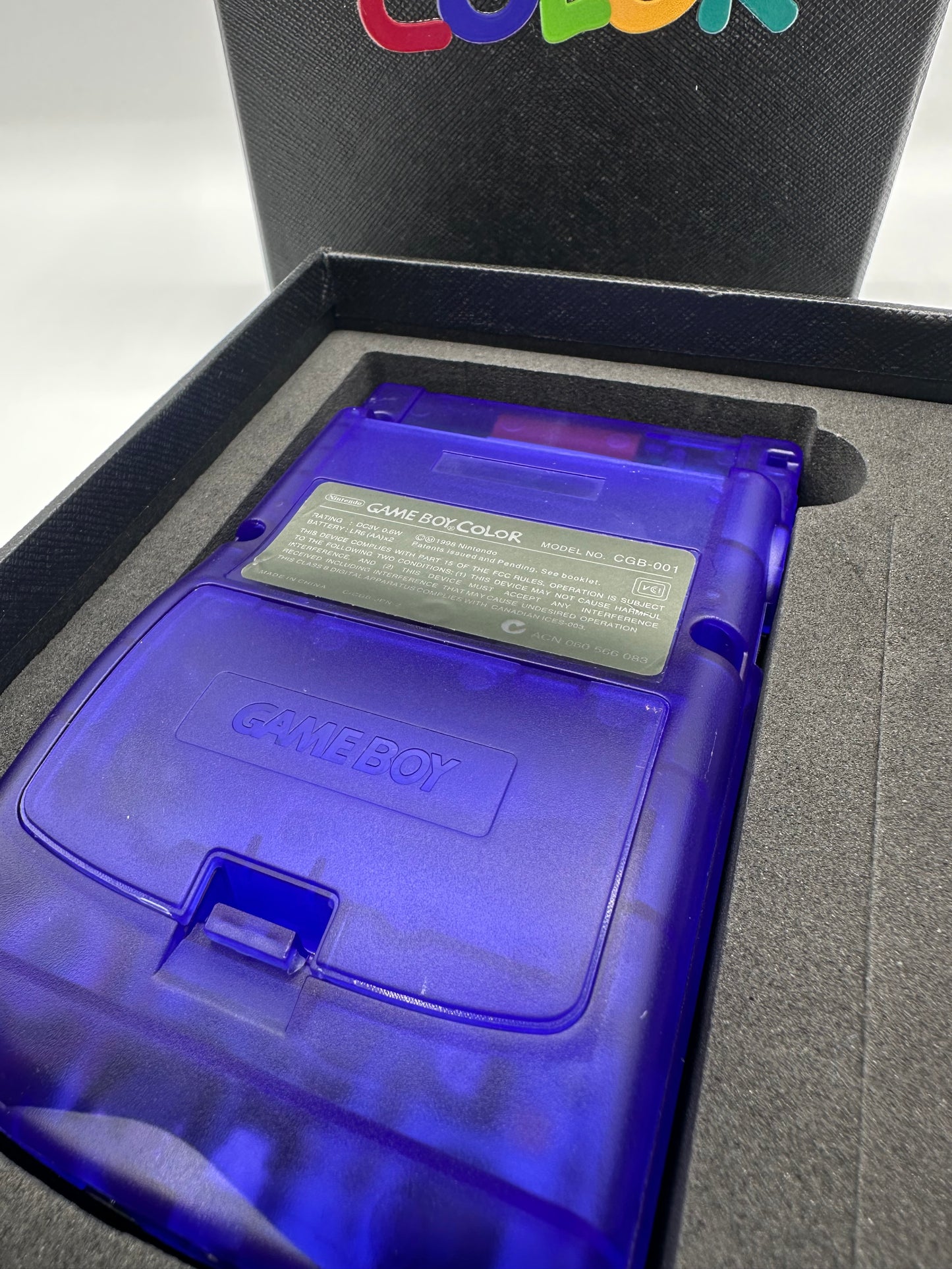 Game Boy Color - Purple Crystal Edition – Transparent Violett