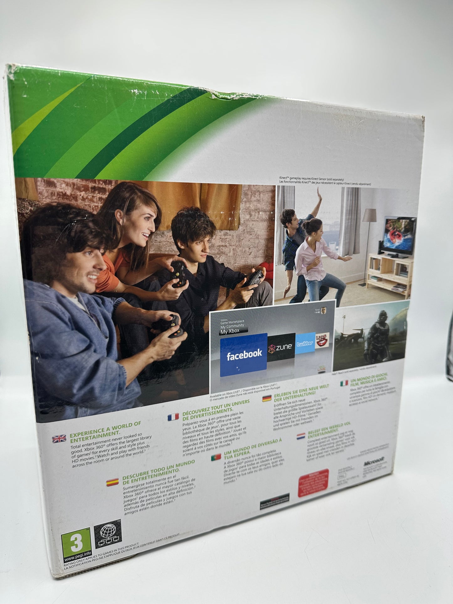 Xbox 360 Konsole Schwarz OVP