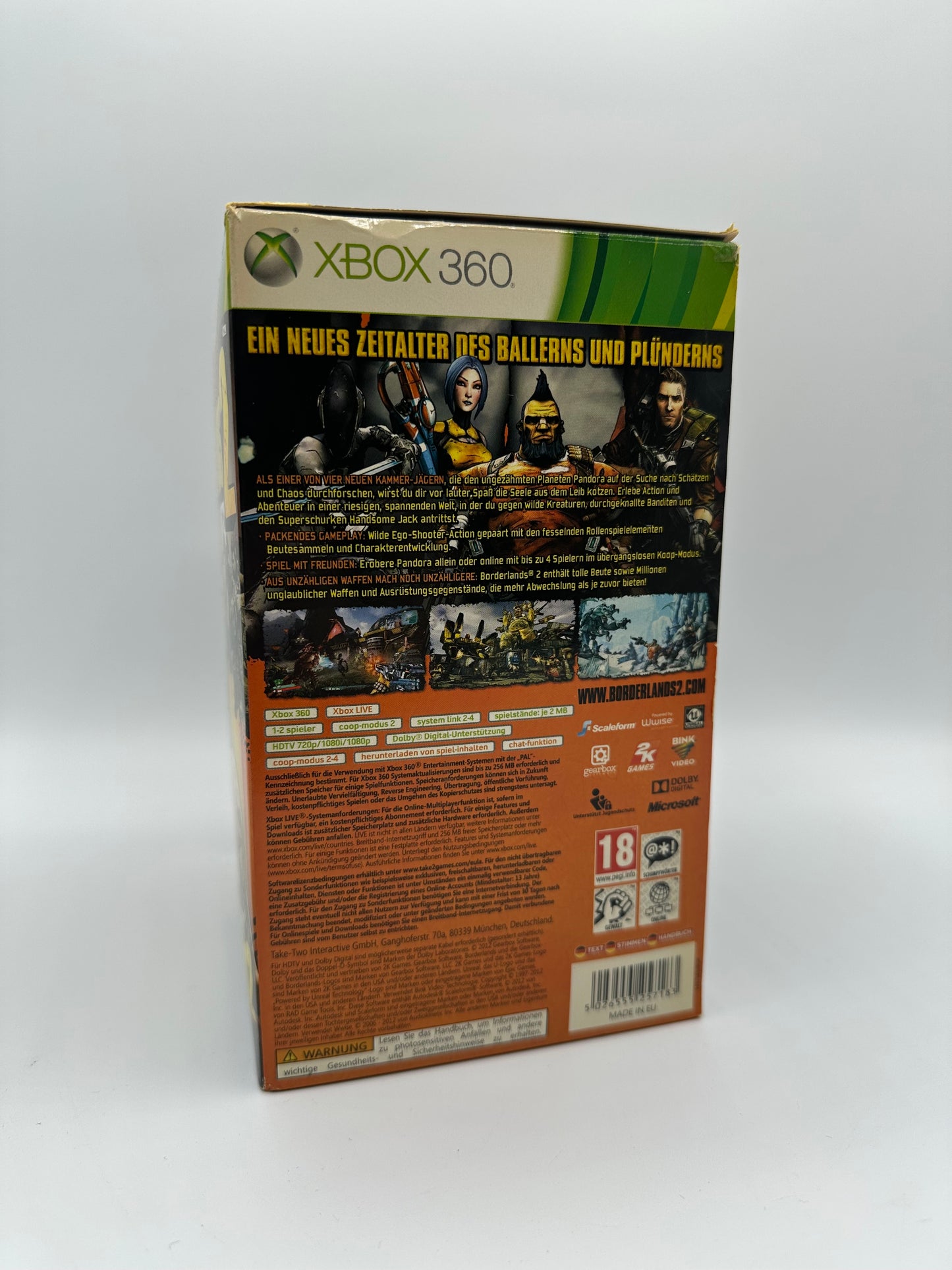Borderlands 2 Deluxe Vault Hunter’s Collector’s Edition OVP