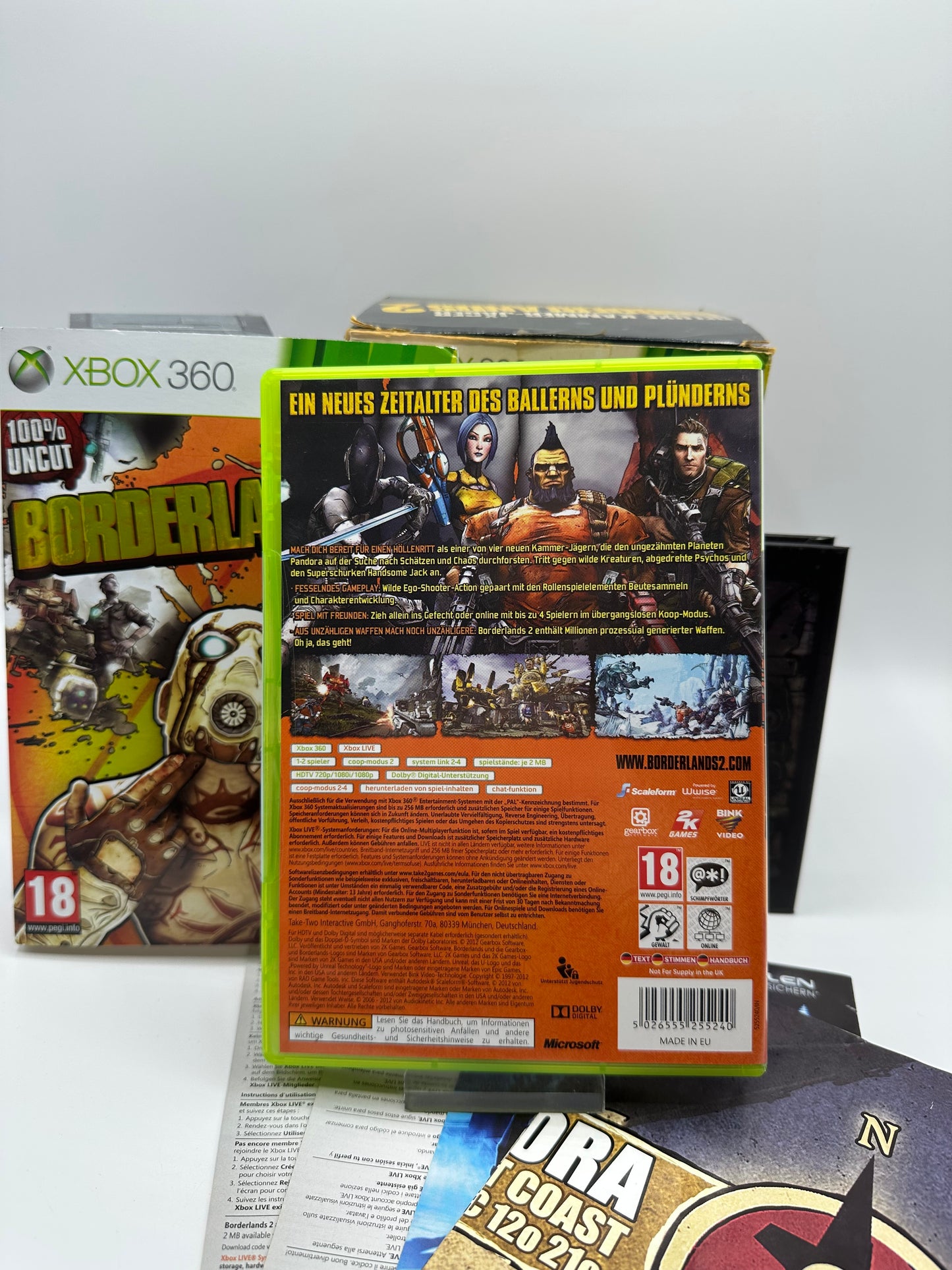 Borderlands 2 Deluxe Vault Hunter’s Collector’s Edition OVP