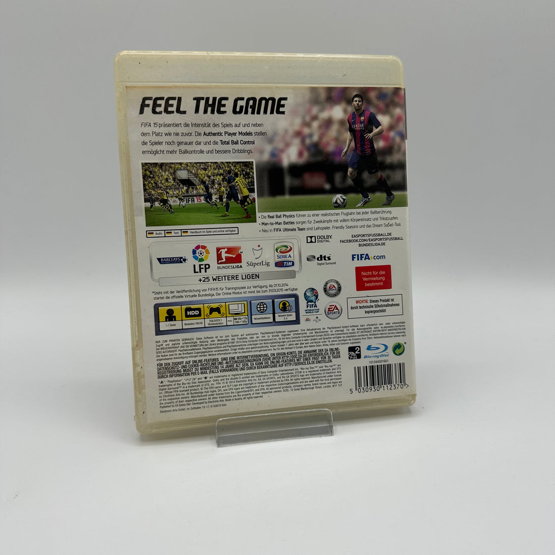 Fifa 15 - Gebrauchsspuren