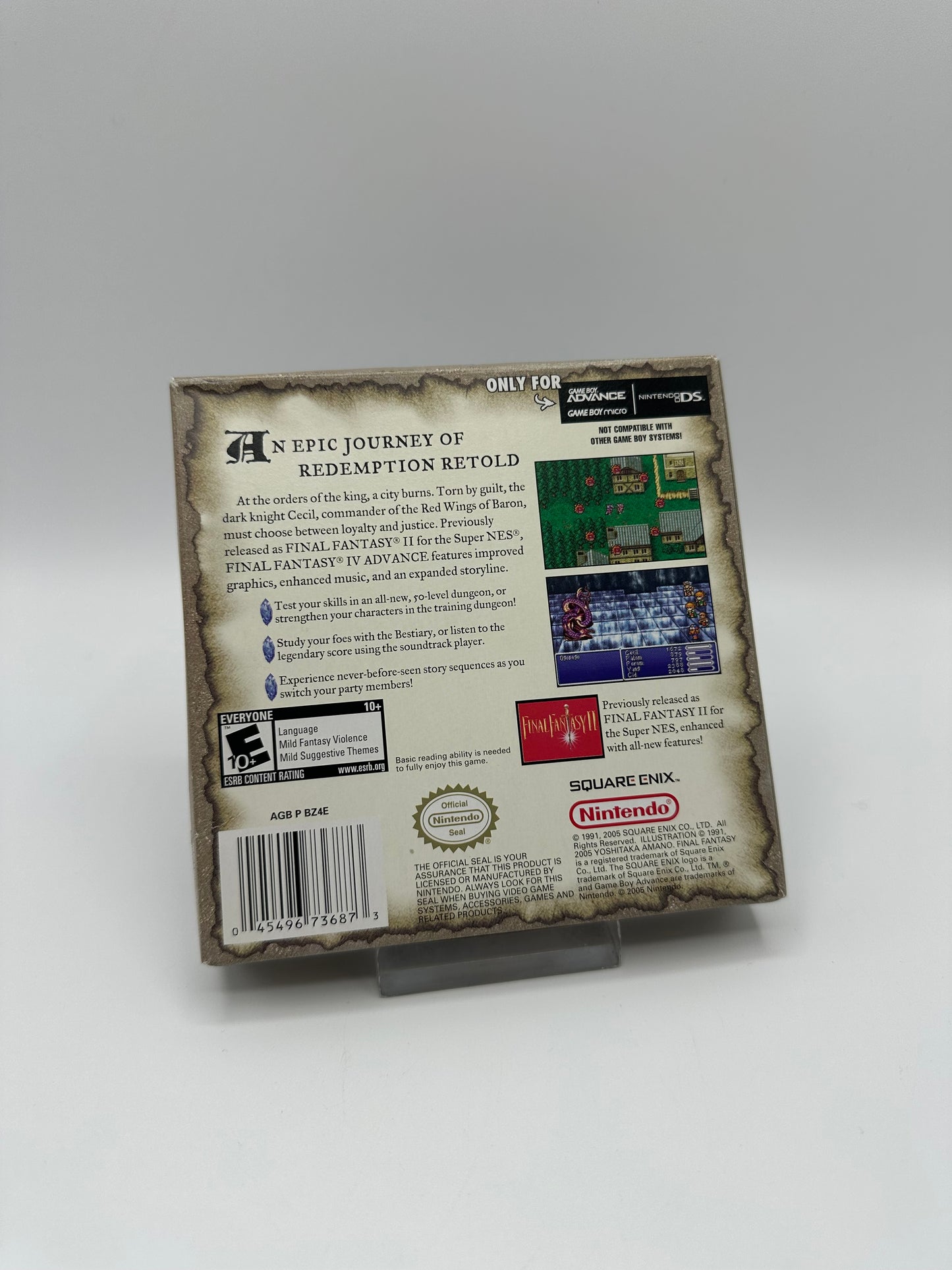 Final Fantasy IV Advance OVP USA-Version