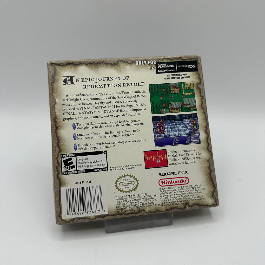 Final Fantasy IV Advance OVP USA-Version