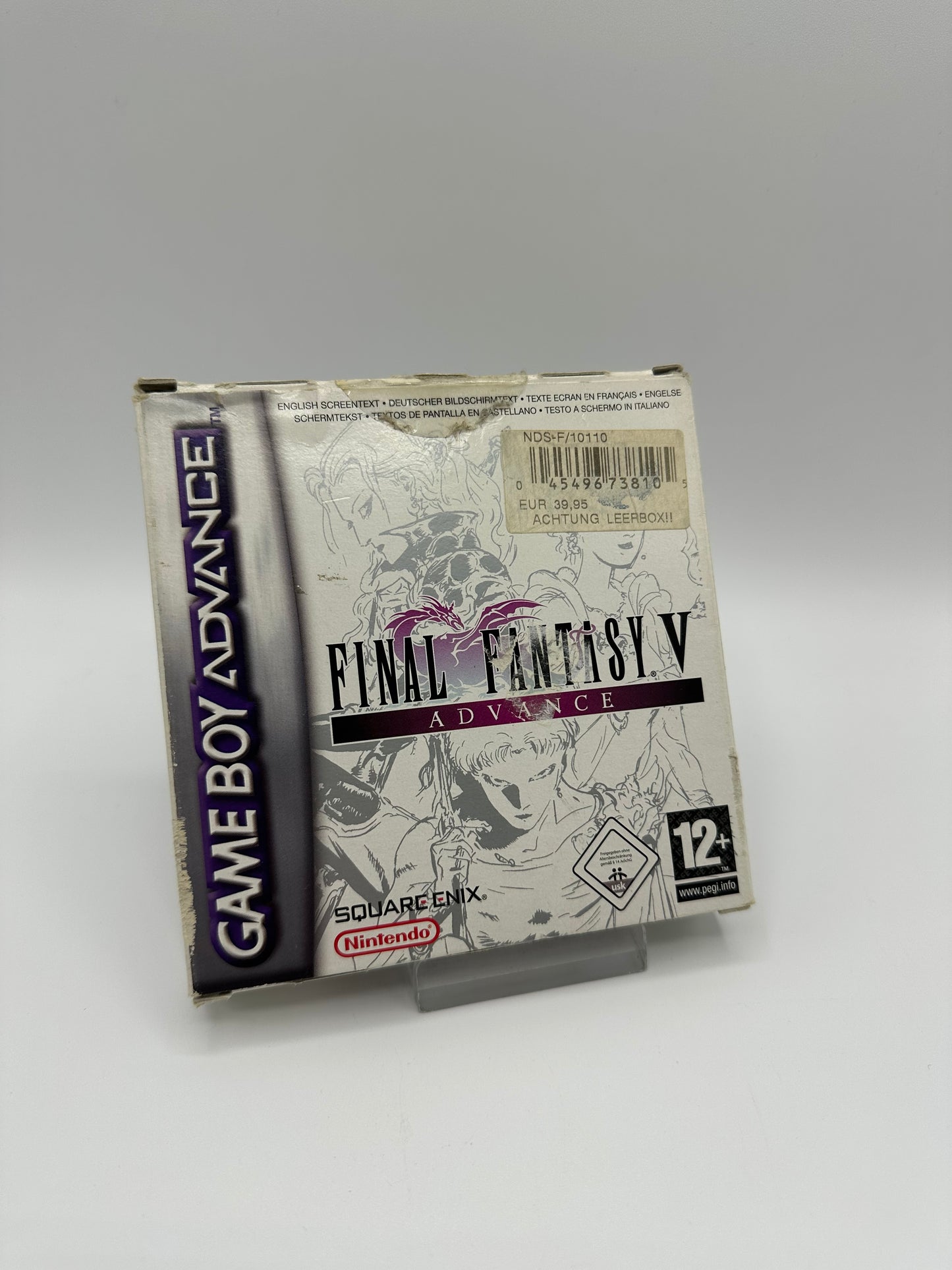 Final Fantasy V Advance OVP