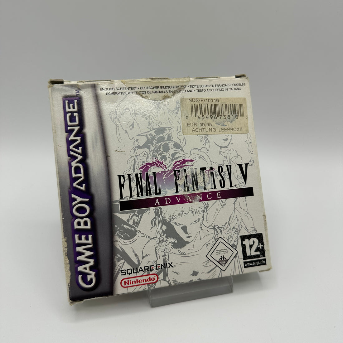 Final Fantasy V Advance OVP