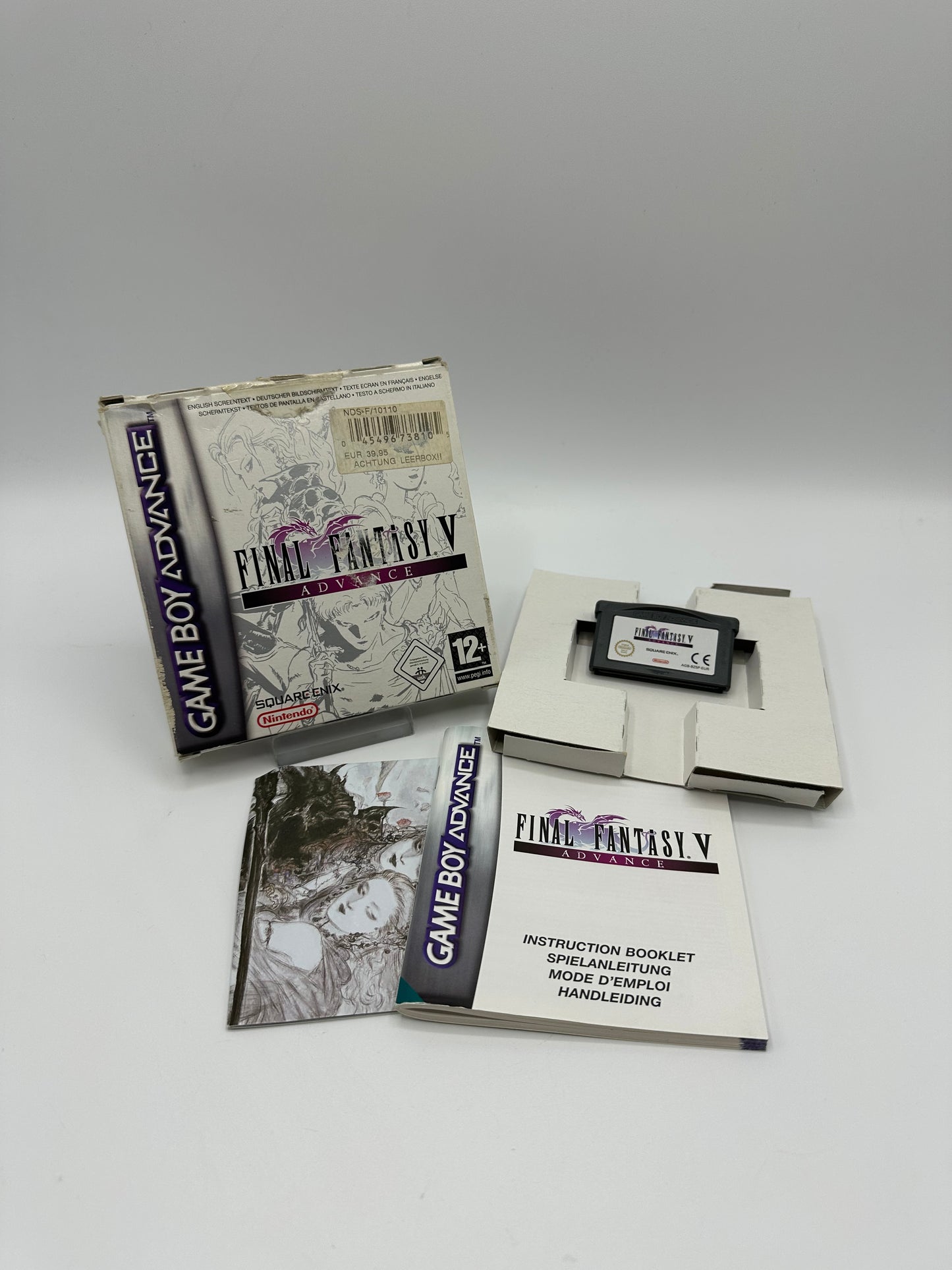 Final Fantasy V Advance OVP