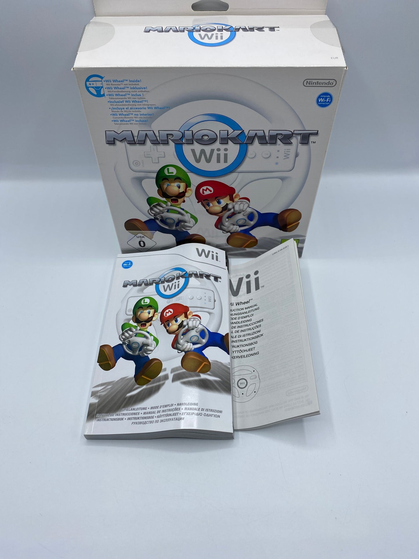 Wii Mario Kart - Mit Lenkrad - OVP