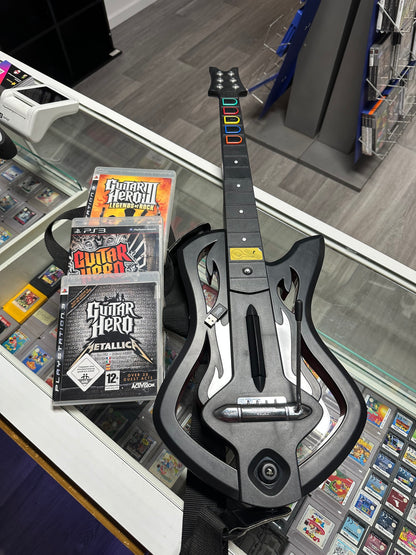 Guitar Hero Warriors of Rock Gitarre + Spiele