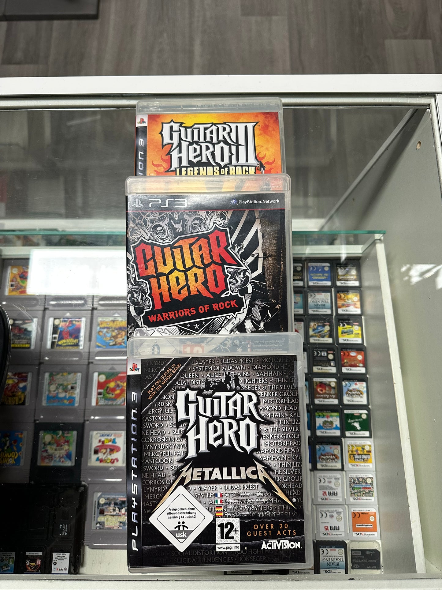 Guitar Hero Warriors of Rock Gitarre + Spiele