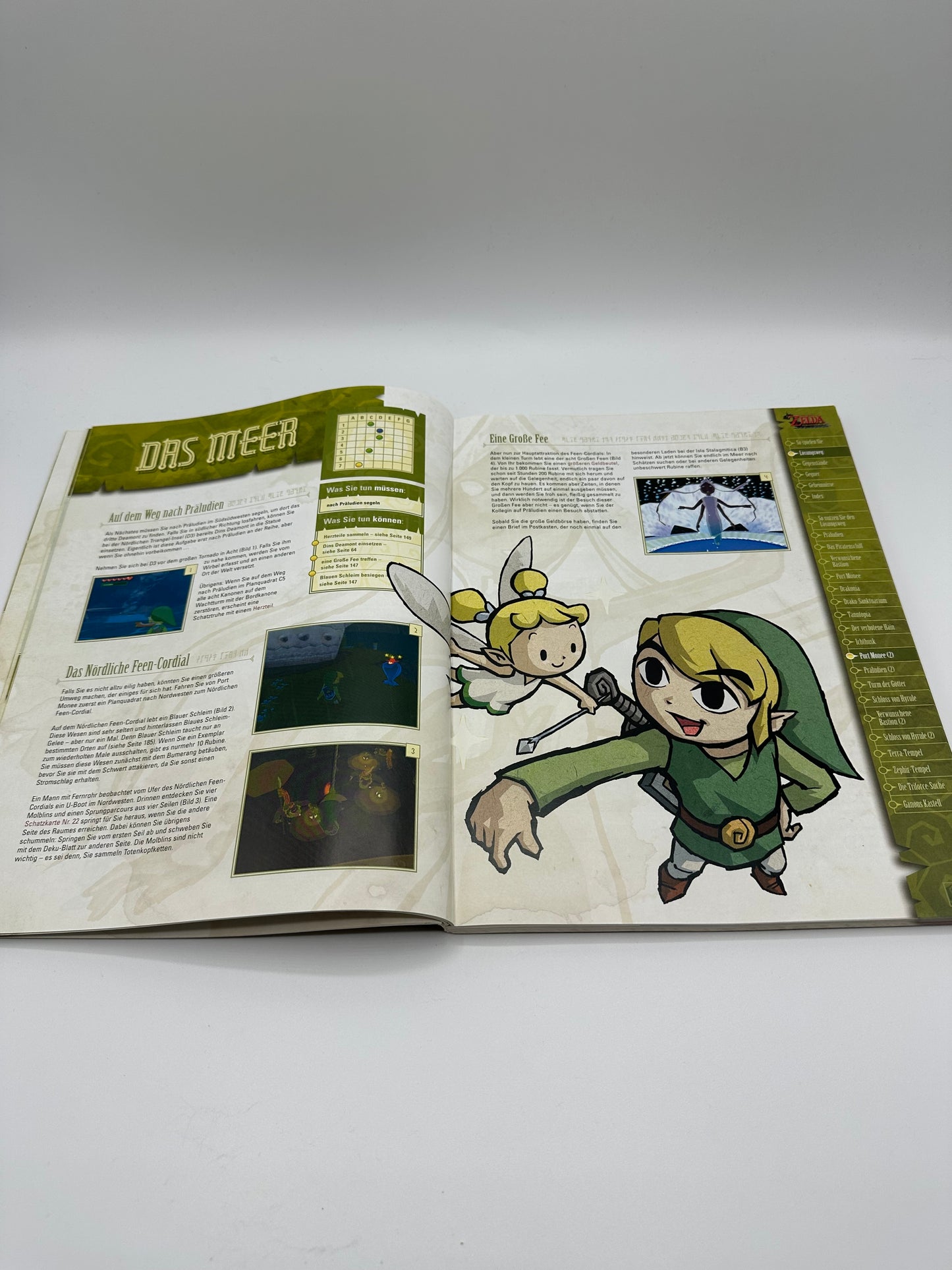 Zelda the windwaker Lösungsbuch