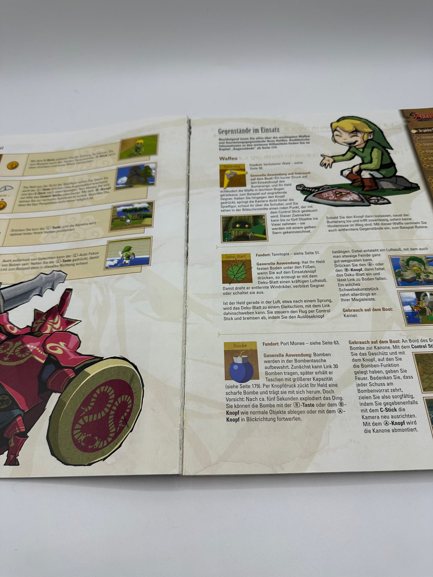Zelda the windwaker Lösungsbuch
