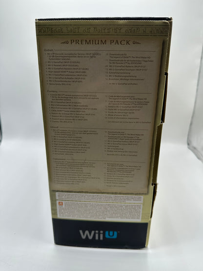 Wii U Konsole Zelda the windwaker HD + Zelda Gamepad OVP