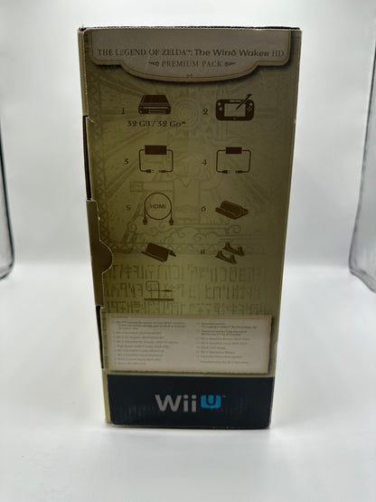Wii U Konsole Zelda the windwaker HD + Zelda Gamepad OVP