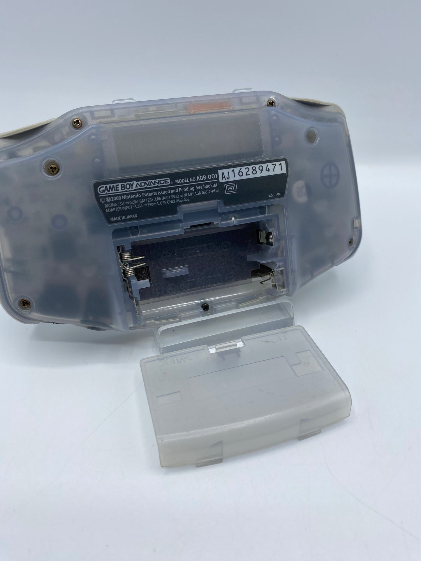 Game Boy Advance Transparent Blau - Original