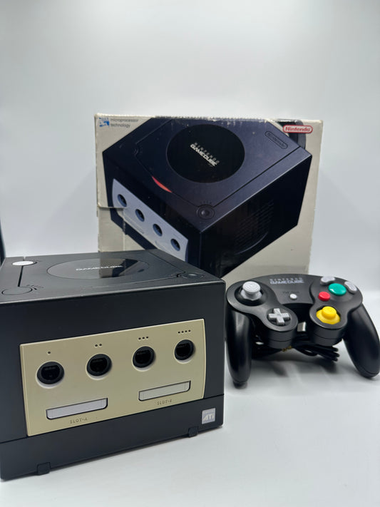Gamebube Konsole Schwarz OVP