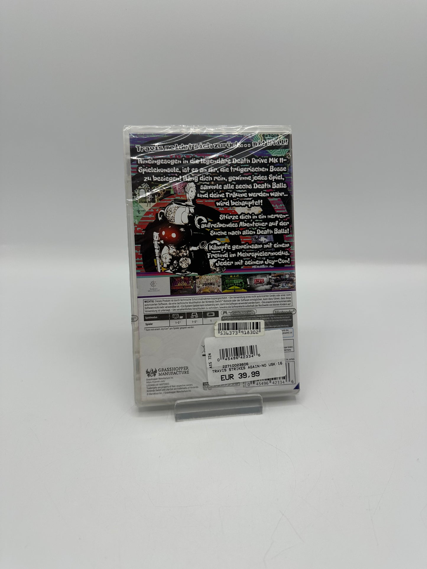 Travis Strikes Again No More Heros Sealed