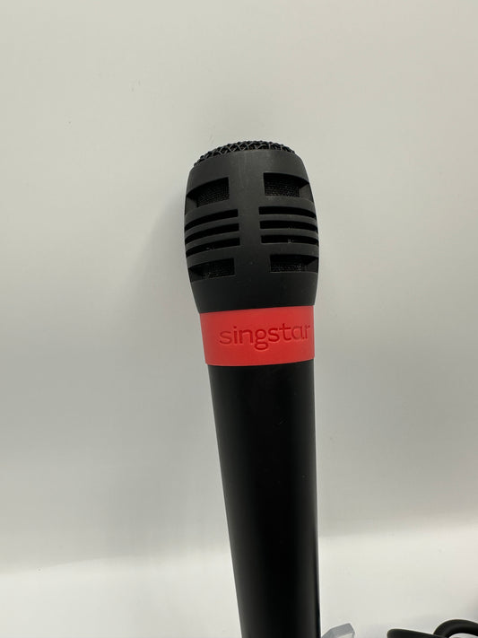 Playstation Singstar Mikrophon Rot