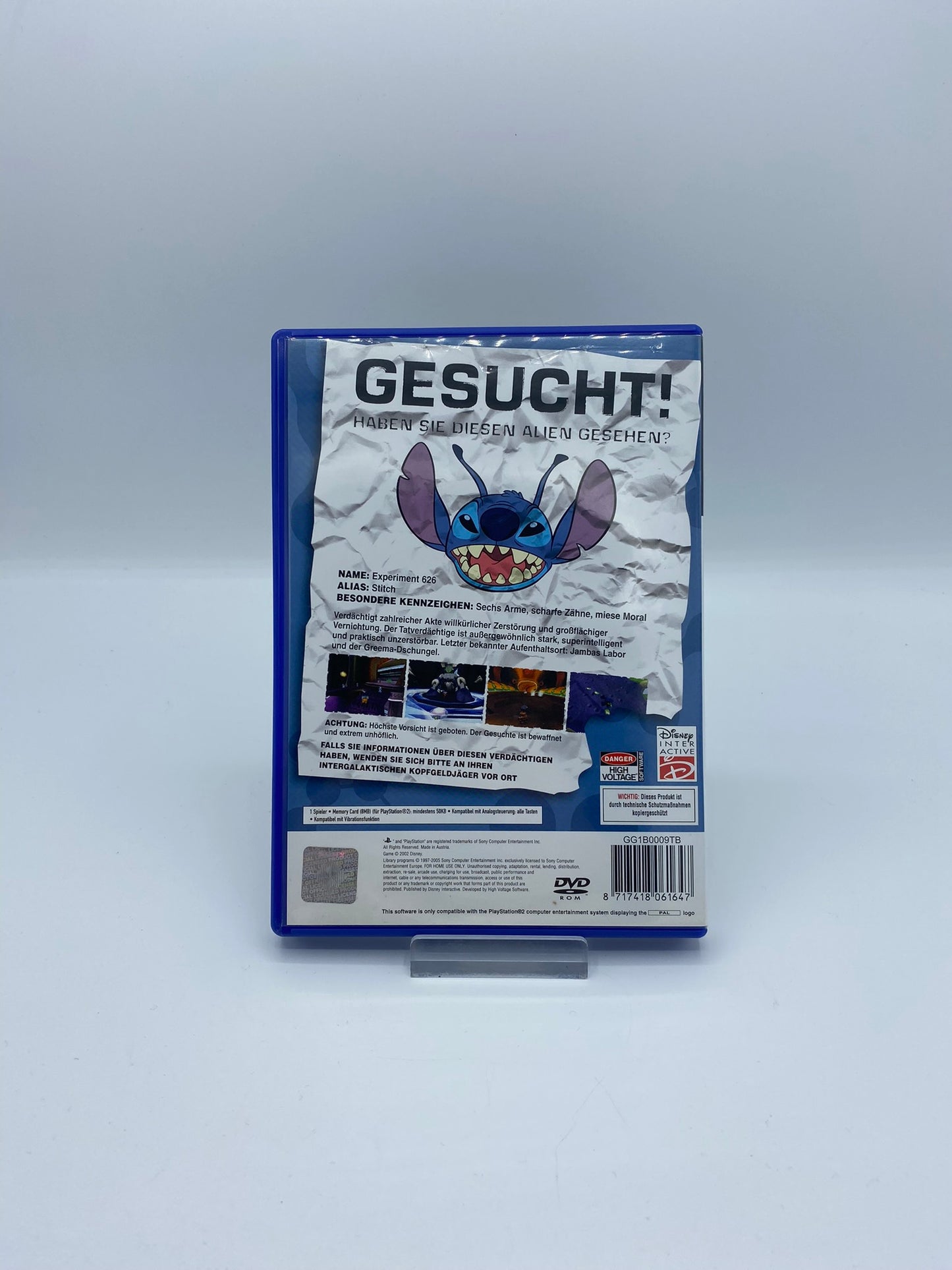 Disney Stitch Experiment 626