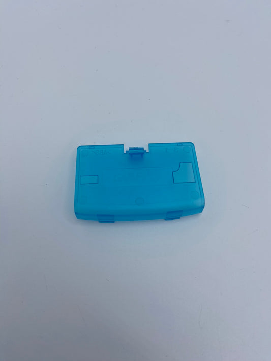 Batteriedeckel GBA Hellblau Transparent