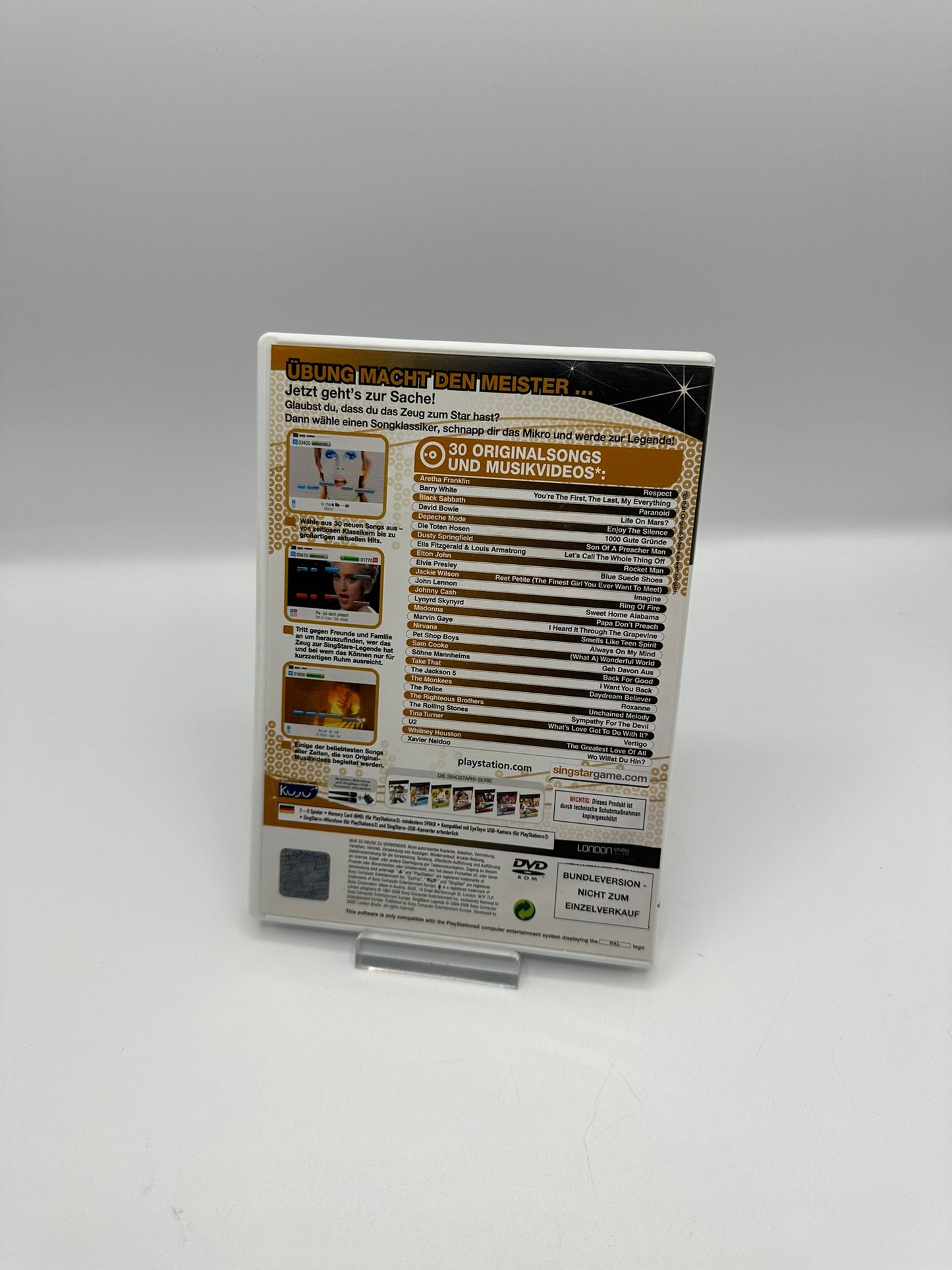 Sing  Legends (Schönheitsfehler)