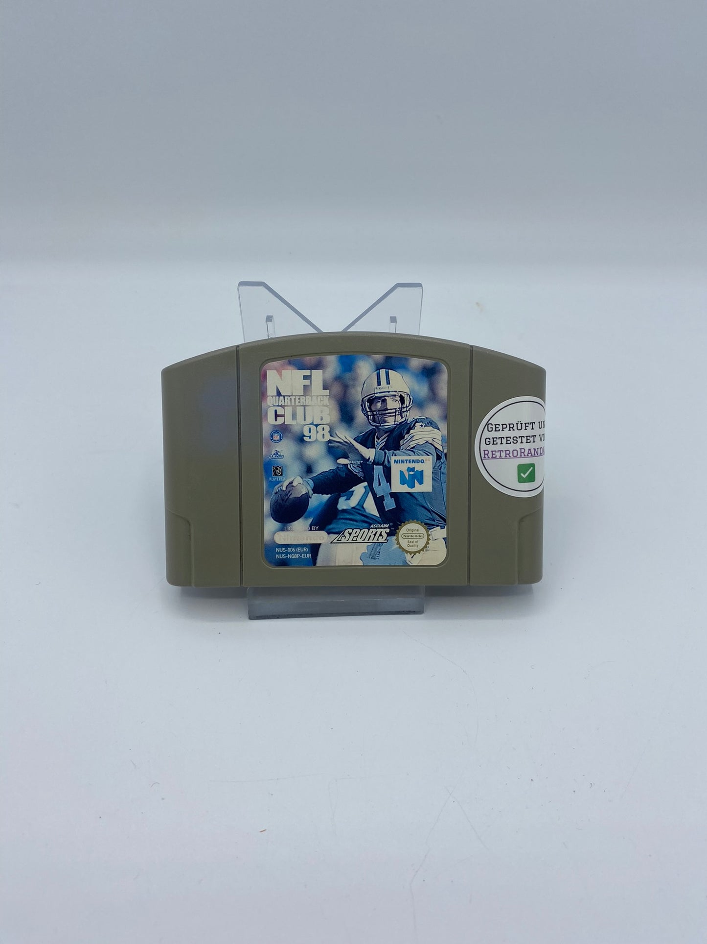 NFL Quarterback Club 98 - Gebrauchsspuren