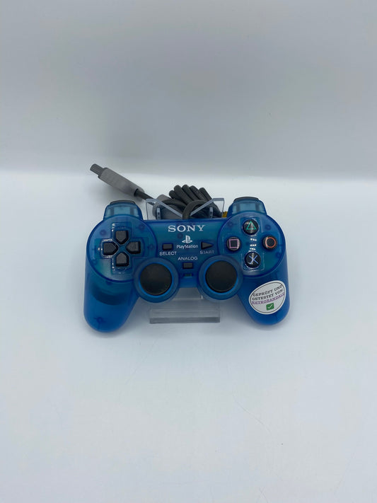 Sony Playstation 2 Controller - Blau Transparent - PS2 Controller