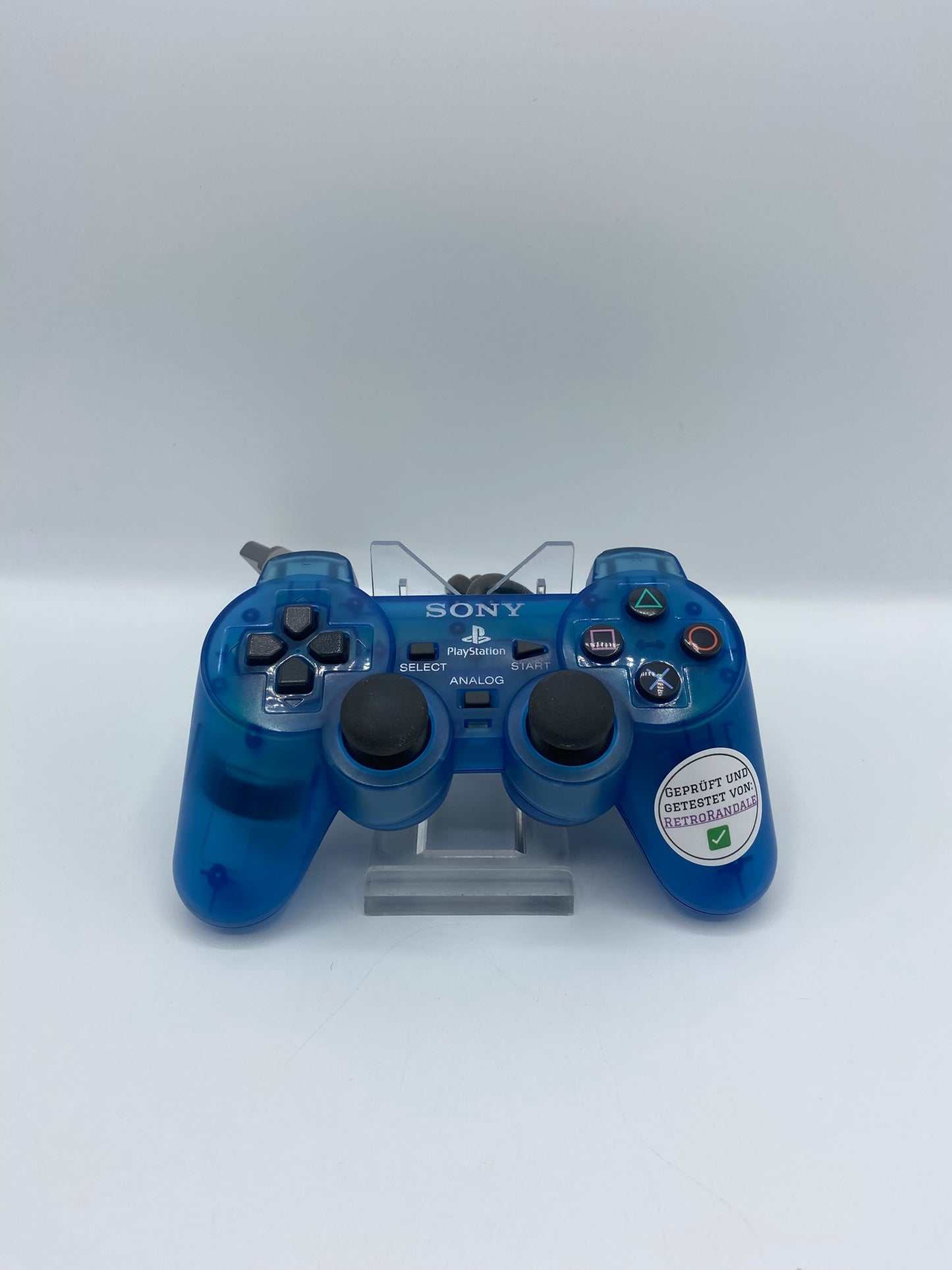 Sony Playstation 2 Controller - Blau Transparent - PS2 Controller
