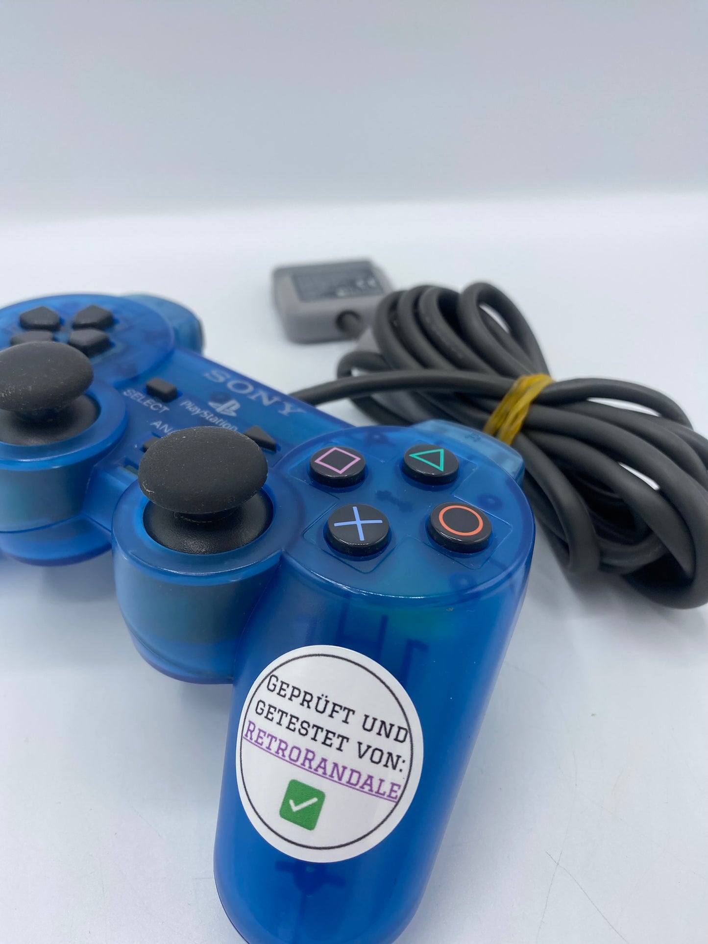 Sony Playstation 2 Controller - Blau Transparent - PS2 Controller