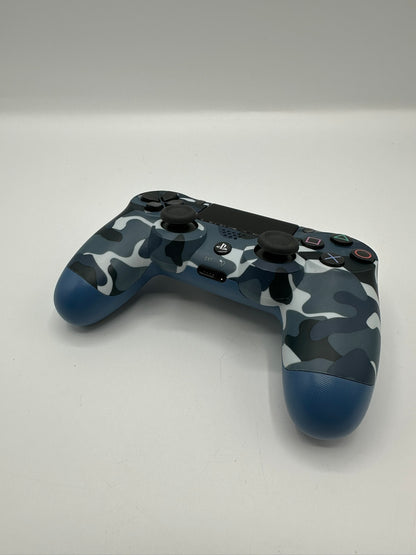 Sony PlayStation 4 Controller Wireless Camouflage Blau Refurbished