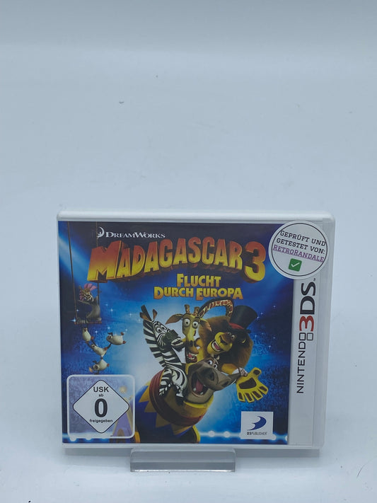 Madagascar 3 Flucht durch Europa / 3DS