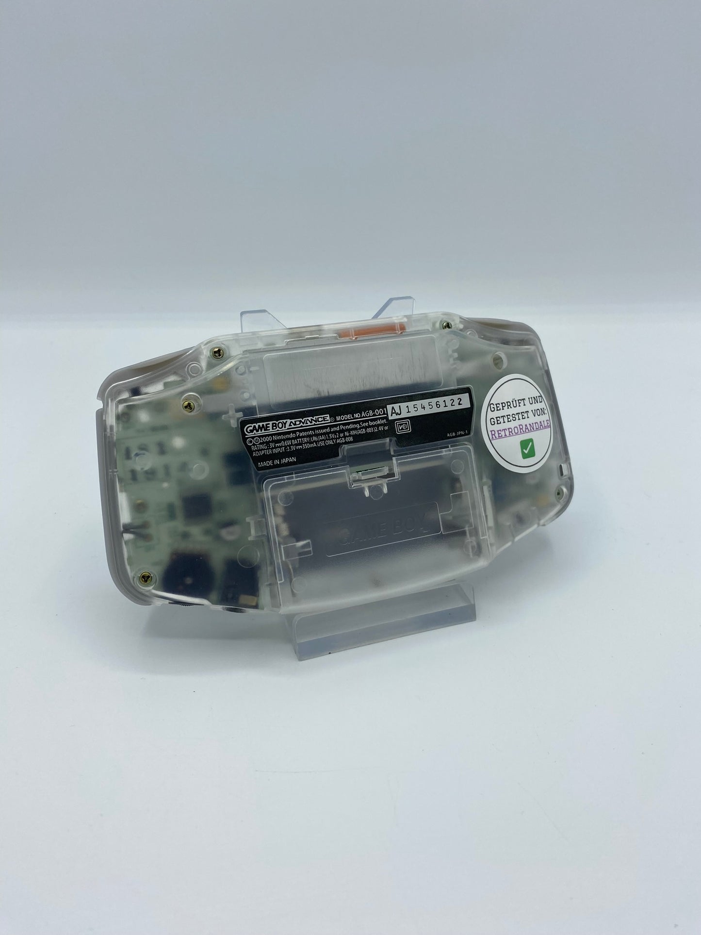 Gameboy Advance Clear Transparent