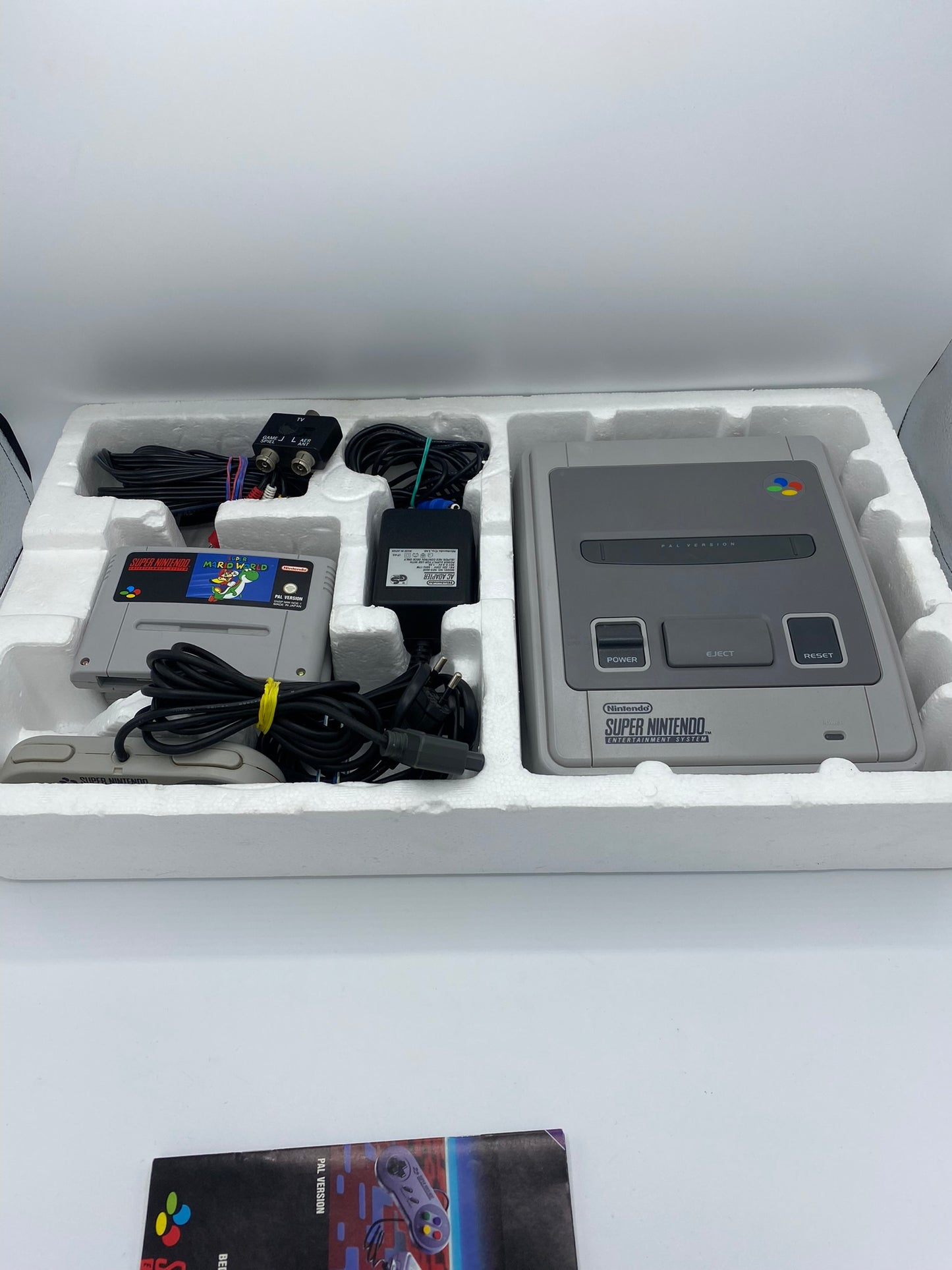 Super Nintendo Entertainment System OVP Power Set