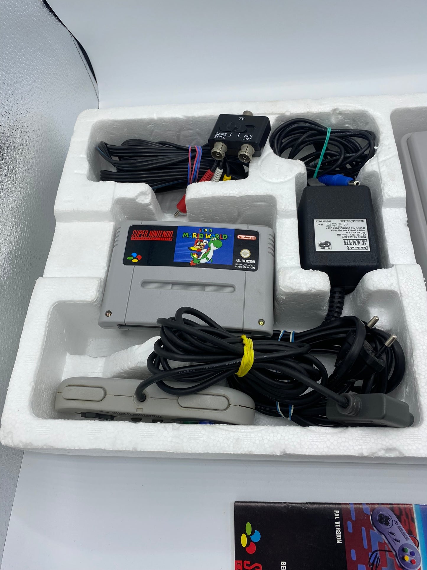 Super Nintendo Entertainment System OVP Power Set