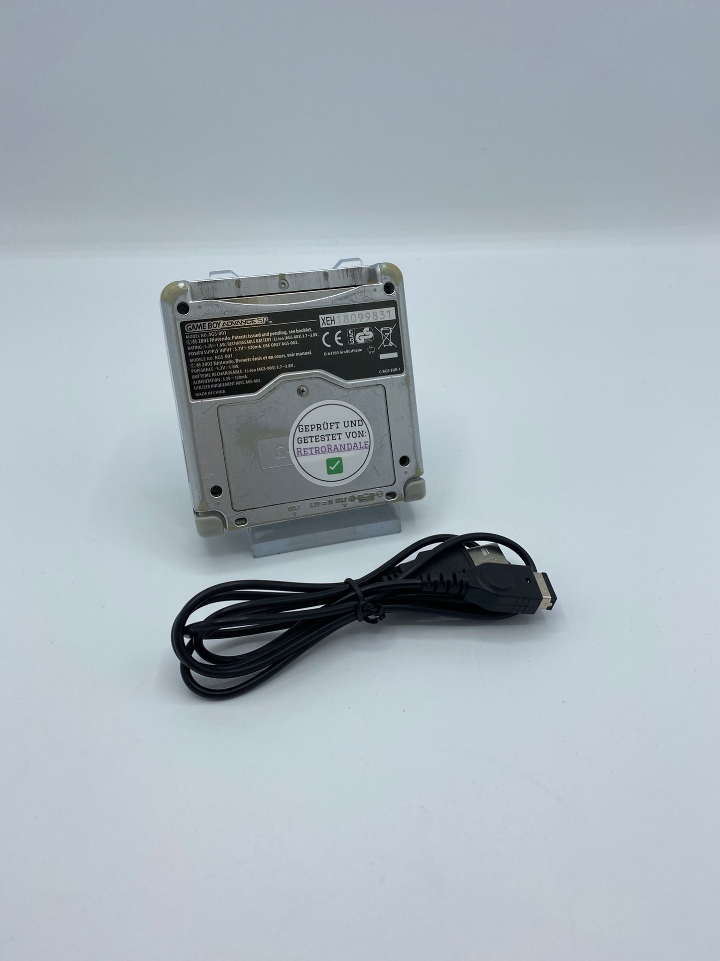 Gameboy Advance SP Silber 2. Wahl