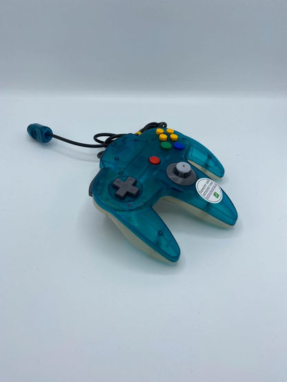 Nintendo 64 Controller - Blau Transparent - Original