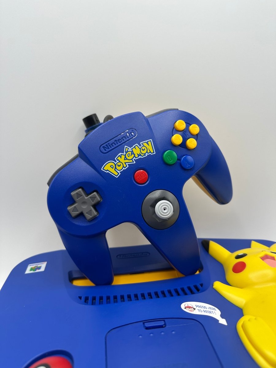 Nintendo 64 Pikachu Special Edition N64 Konsole - Retro Randale