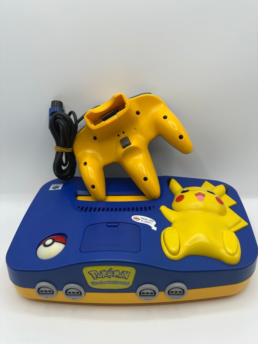 Nintendo 64 Pikachu Special Edition N64 Konsole - Retro Randale