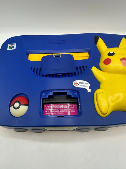 Nintendo 64 Pikachu Special Edition N64 Konsole - Retro Randale
