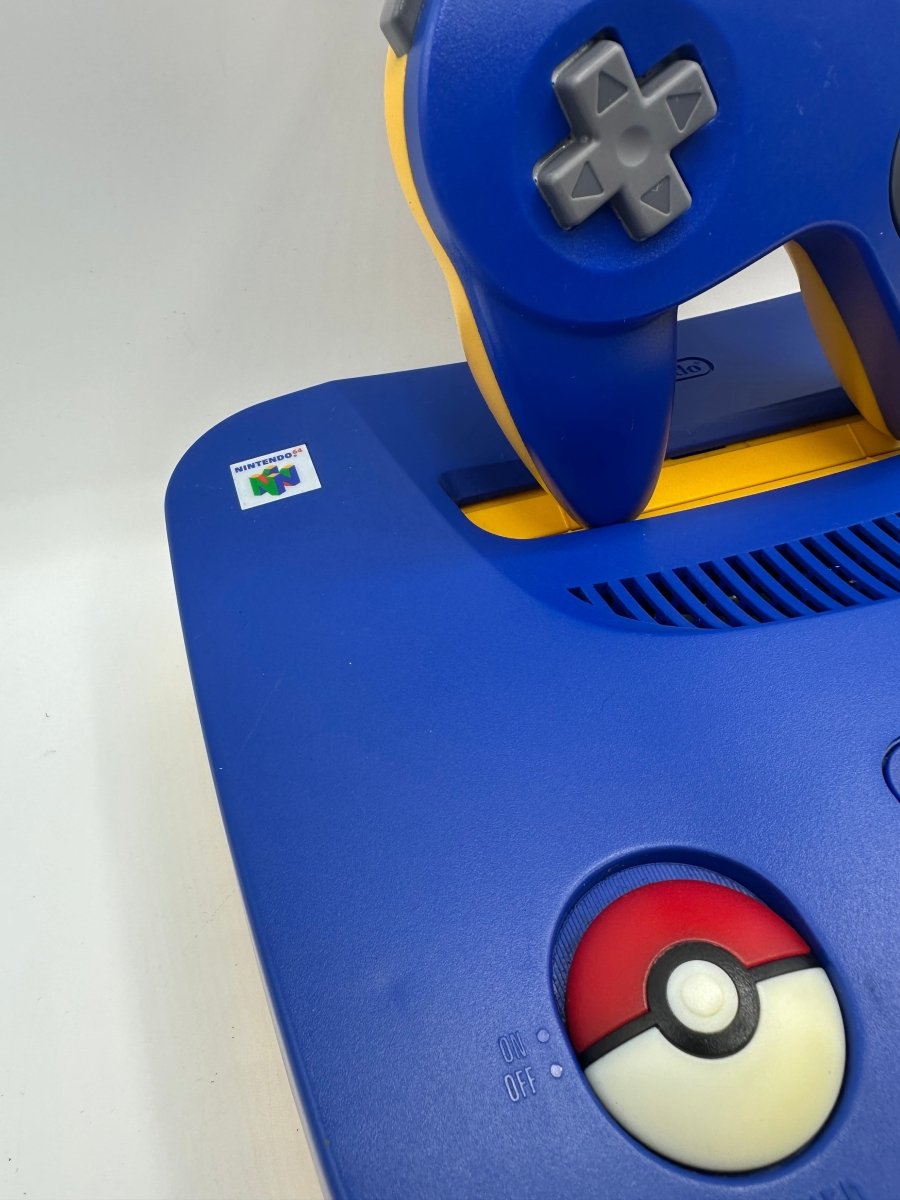 Nintendo 64 Pikachu Special Edition N64 Konsole - Retro Randale