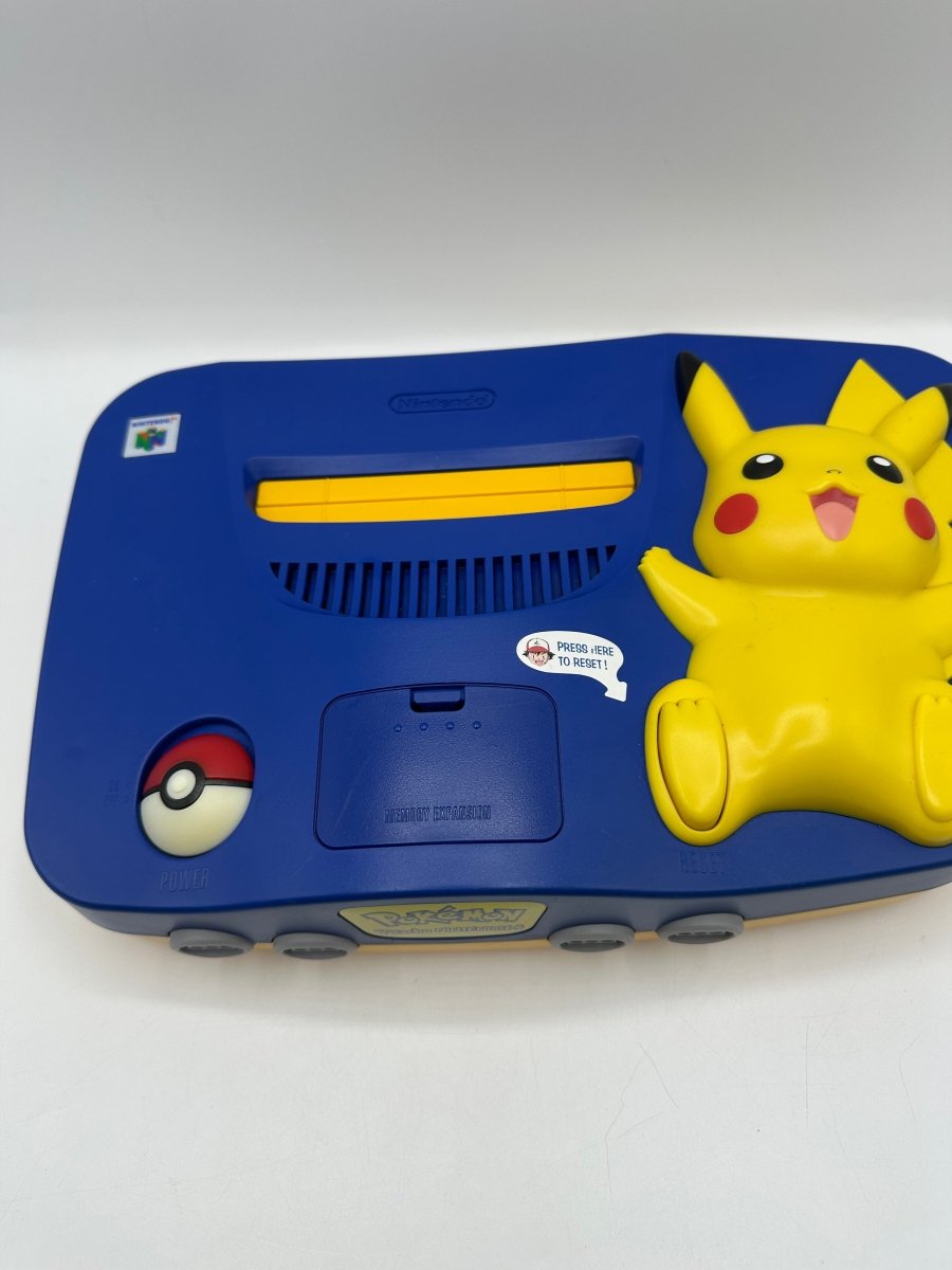 Nintendo 64 Pikachu Special Edition N64 Konsole - Retro Randale