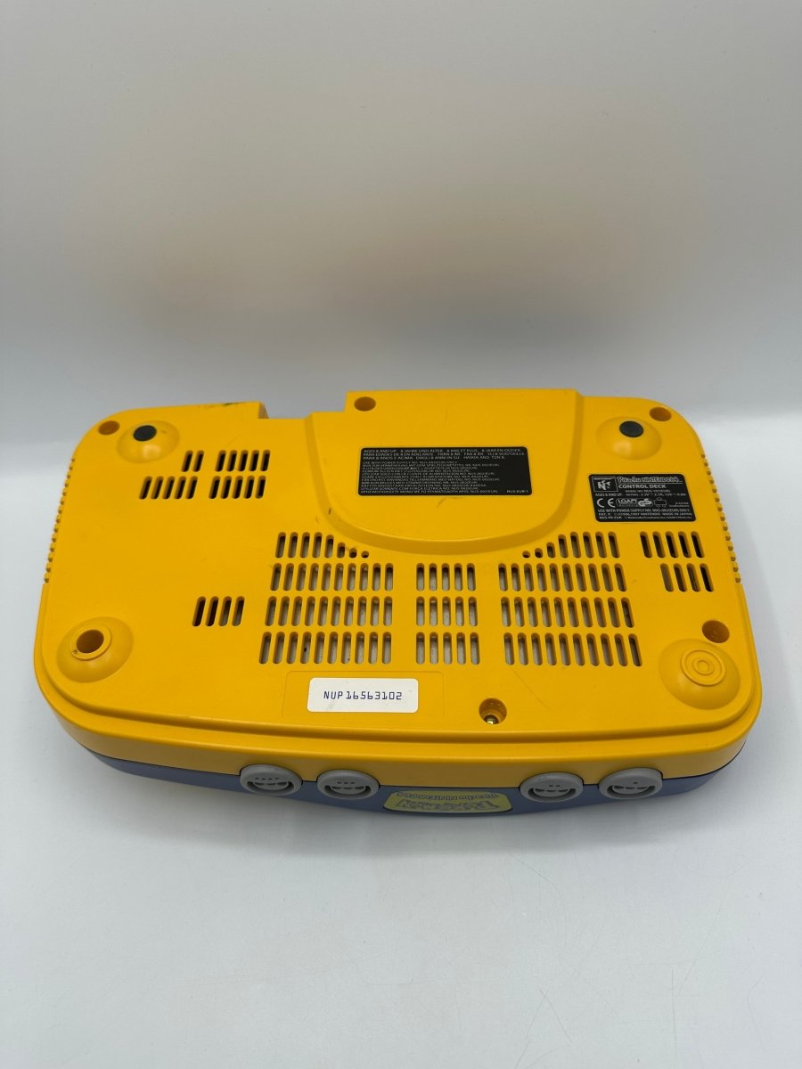 Nintendo 64 Pikachu Special Edition N64 Konsole - Retro Randale