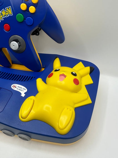 Nintendo 64 Pikachu Special Edition N64 Konsole - Retro Randale